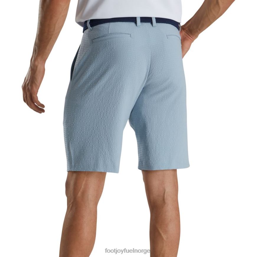 duegrå seersucker-shorts 10\'\' inseam-stil fra forrige sesong R6P2F2898 duegrå Footjoy