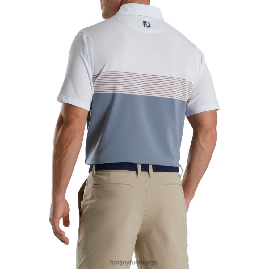 fargeblokk lisle selv krage-forrige sesong stil hvit-grafitt-kvarts rosa R6P2F2873 hvit-grafitt-kvarts rosa Footjoy