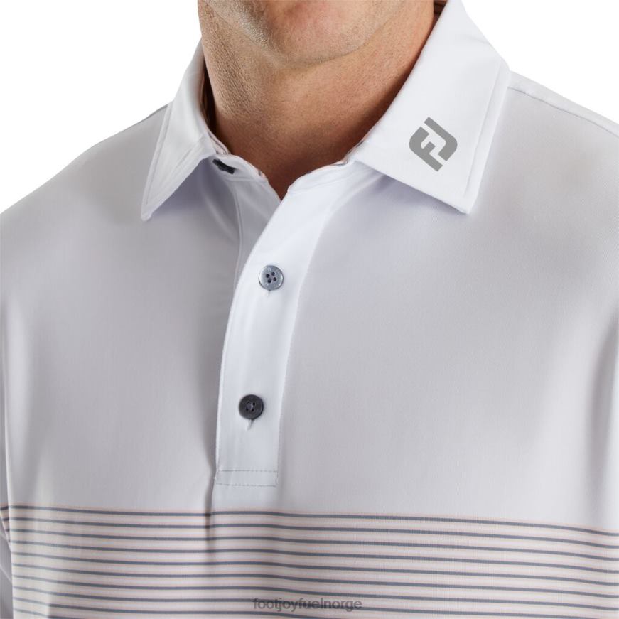 fargeblokk lisle selv krage-forrige sesong stil hvit-grafitt-kvarts rosa R6P2F2873 hvit-grafitt-kvarts rosa Footjoy