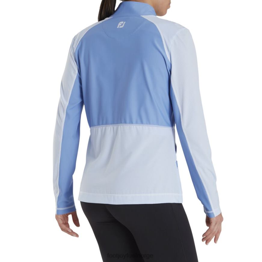 full glidelås mini stripe mellomlag kvinner-forrige sesong stil blå-hvit R6P2F2566 blå hvit Footjoy