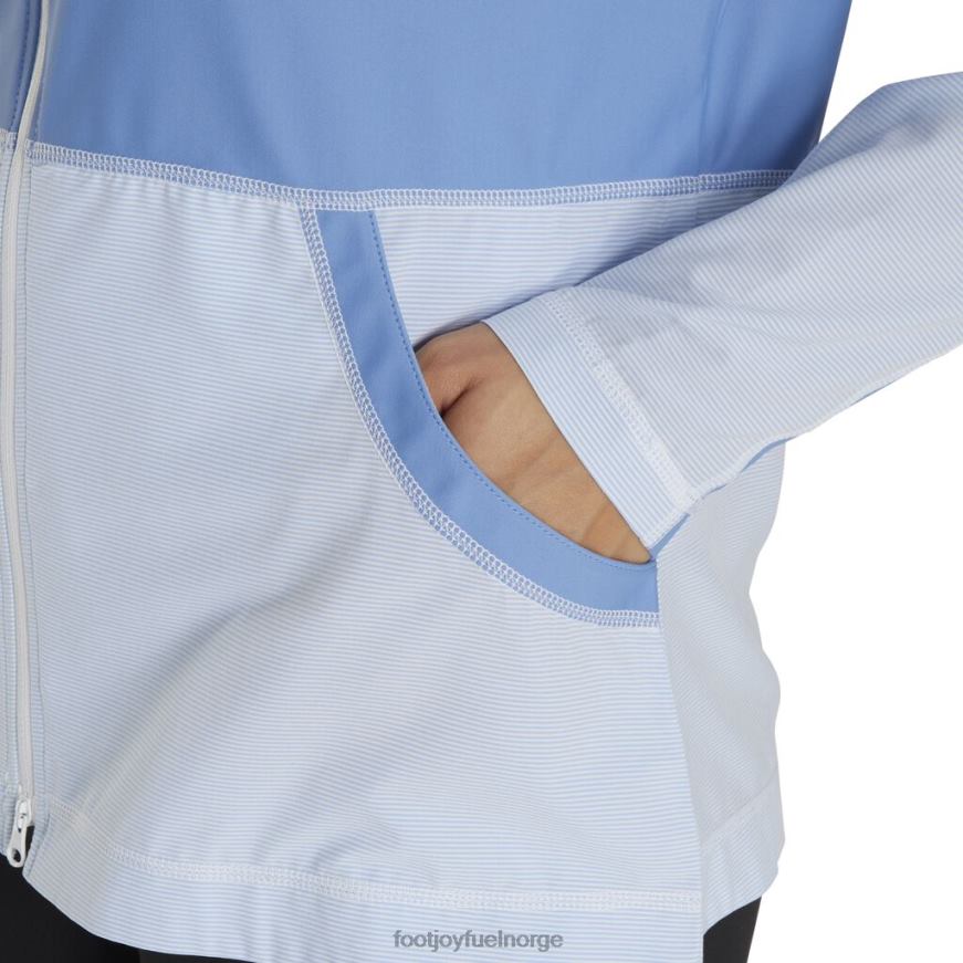 full glidelås mini stripe mellomlag kvinner-forrige sesong stil blå-hvit R6P2F2566 blå hvit Footjoy