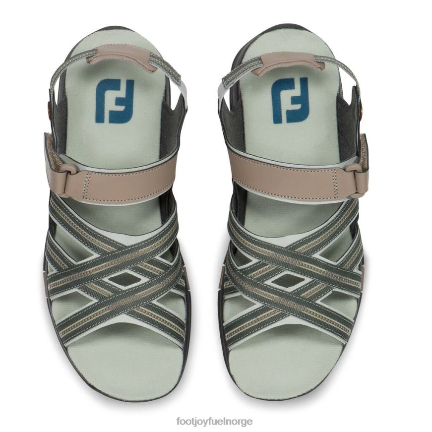 golfsandaler kvinner-forrige sesong stil brun-lys grå R6P2F2985 brun-lys grå Footjoy
