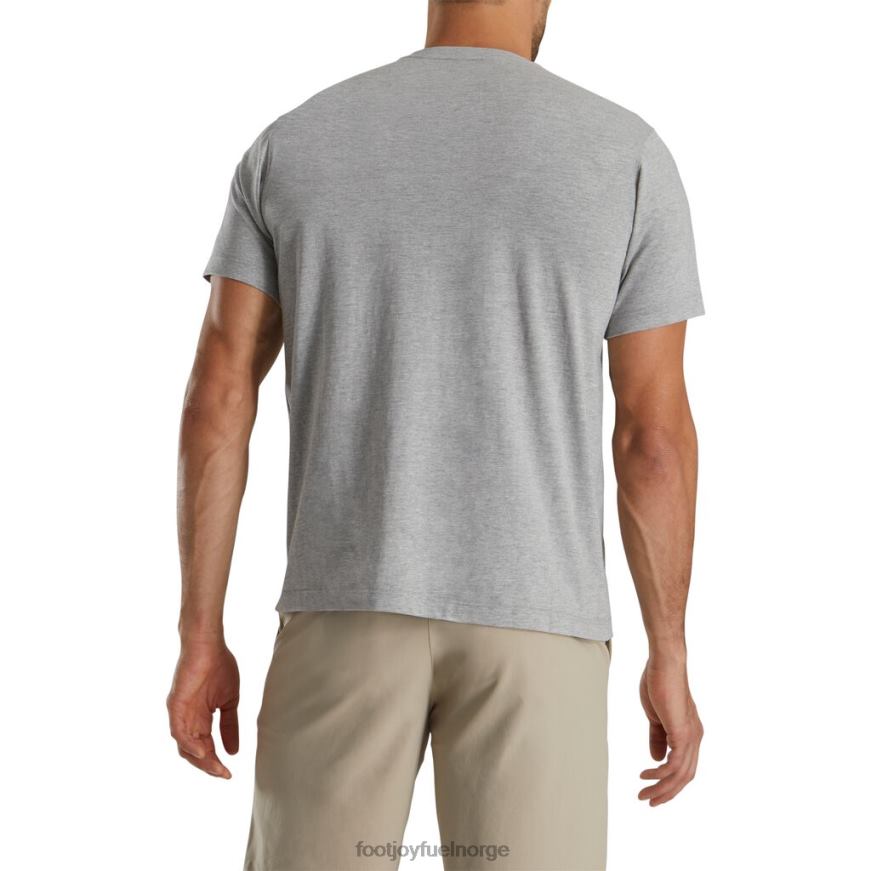 grå fj arv grafisk tee-stil fra forrige sesong R6P2F2880 grå Footjoy