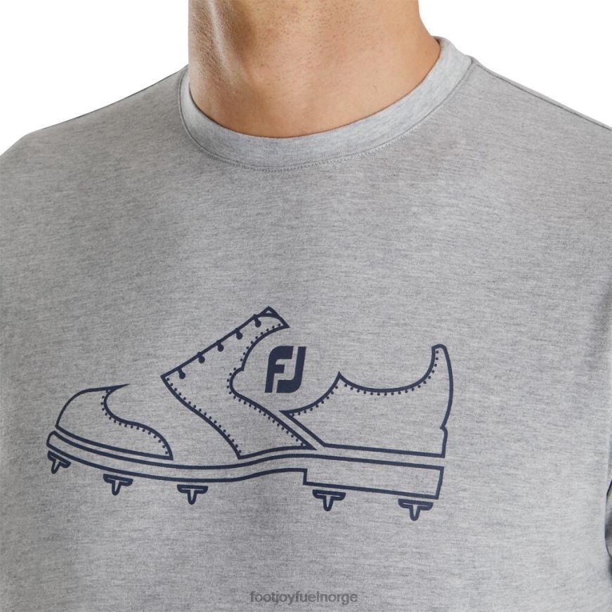 grå fj arv grafisk tee-stil fra forrige sesong R6P2F2880 grå Footjoy
