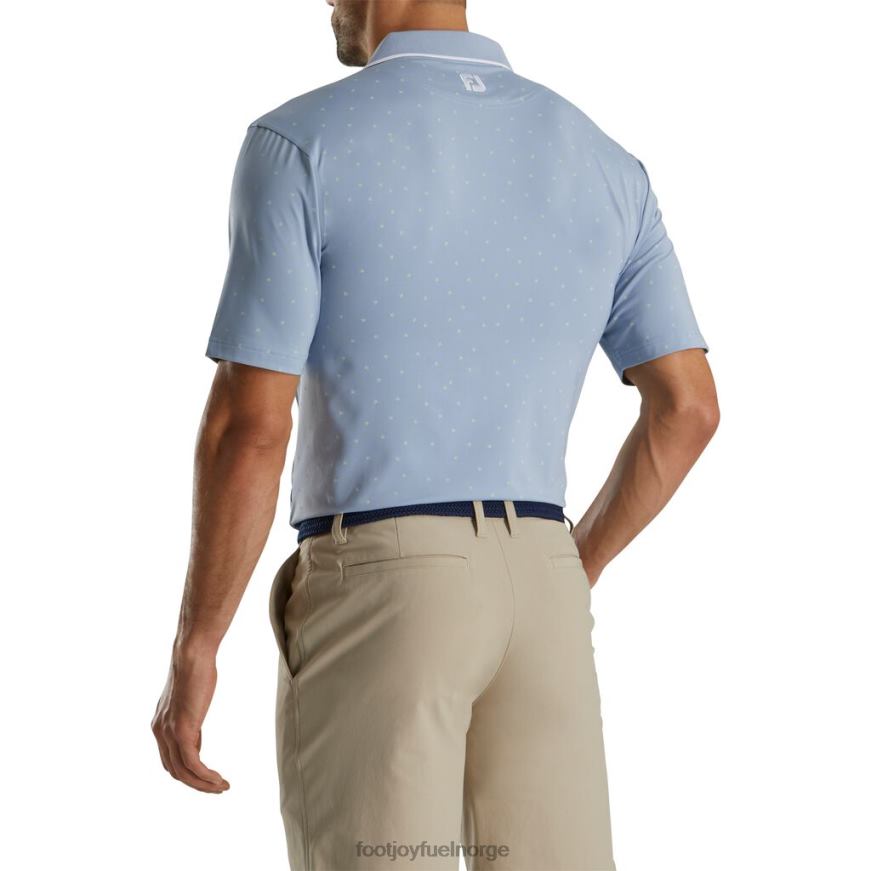 grå-lemonade push play print lisle strikket krage-tidligere sesong stil R6P2F2843 grå-lemonade Footjoy