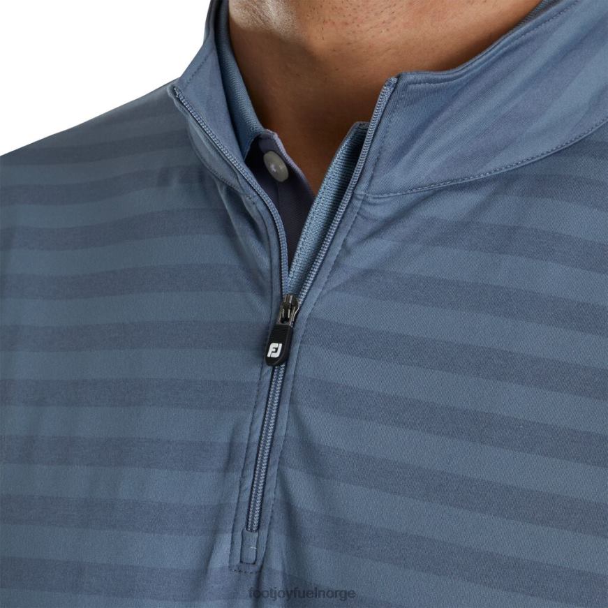 grafitt tonal stripe fersken jersey kvart zip-forrige sesong stil R6P2F2891 grafitt Footjoy