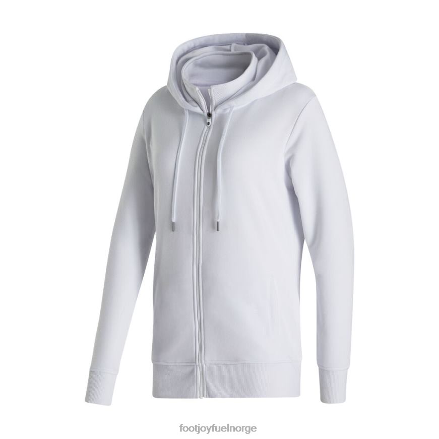 hettegenser med full glidelås for kvinner - forrige sesong stil hvit R6P2F2572 hvit Footjoy