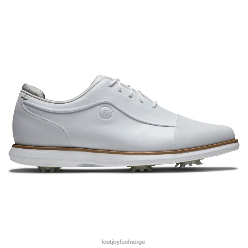 hvit tradisjoner cap toe kvinner-forrige sesong stil R6P2F2979 hvit Footjoy