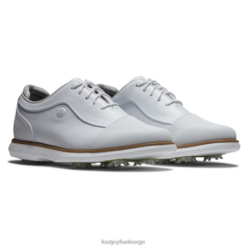 hvit tradisjoner cap toe kvinner-forrige sesong stil R6P2F2979 hvit Footjoy