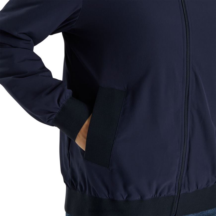 isolert bomber jakke kvinner-forrige sesong stil marine R6P2F2589 marinen Footjoy