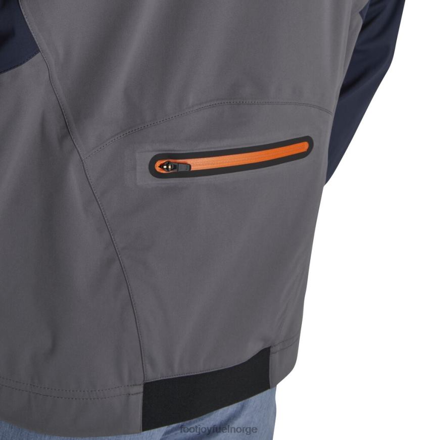 kull-svart rutete hydrostrikke genser-stil fra forrige sesong R6P2F2321 kullsvart sjekk Footjoy