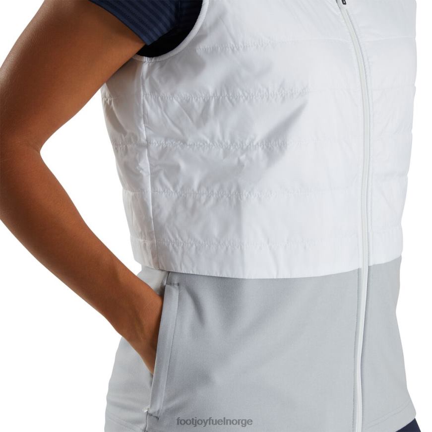 lagdelt isolert vest kvinner-forrige sesong stil hvit R6P2F3000 hvit Footjoy