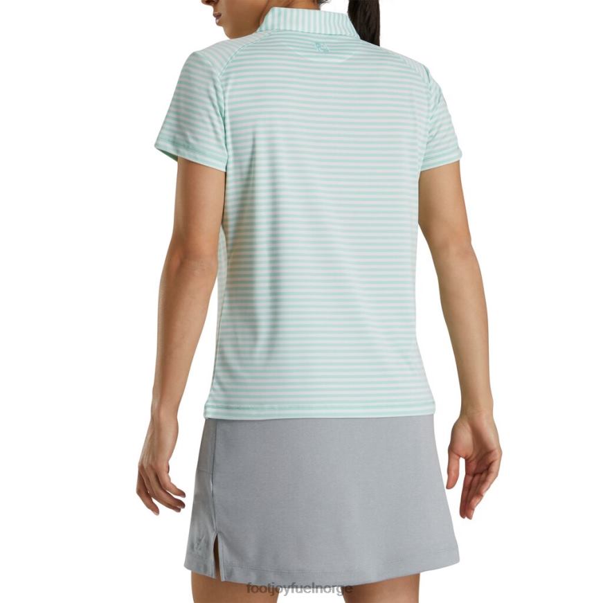 lyng stripe kvinner-forrige sesong stil akvamarin R6P2F2595 akvamarin Footjoy