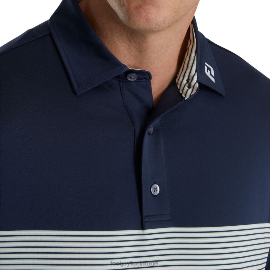 marine-hvit-salvie farge blokk lisle selv krage-forrige sesong stil R6P2F2874 marine-hvit-salvie Footjoy