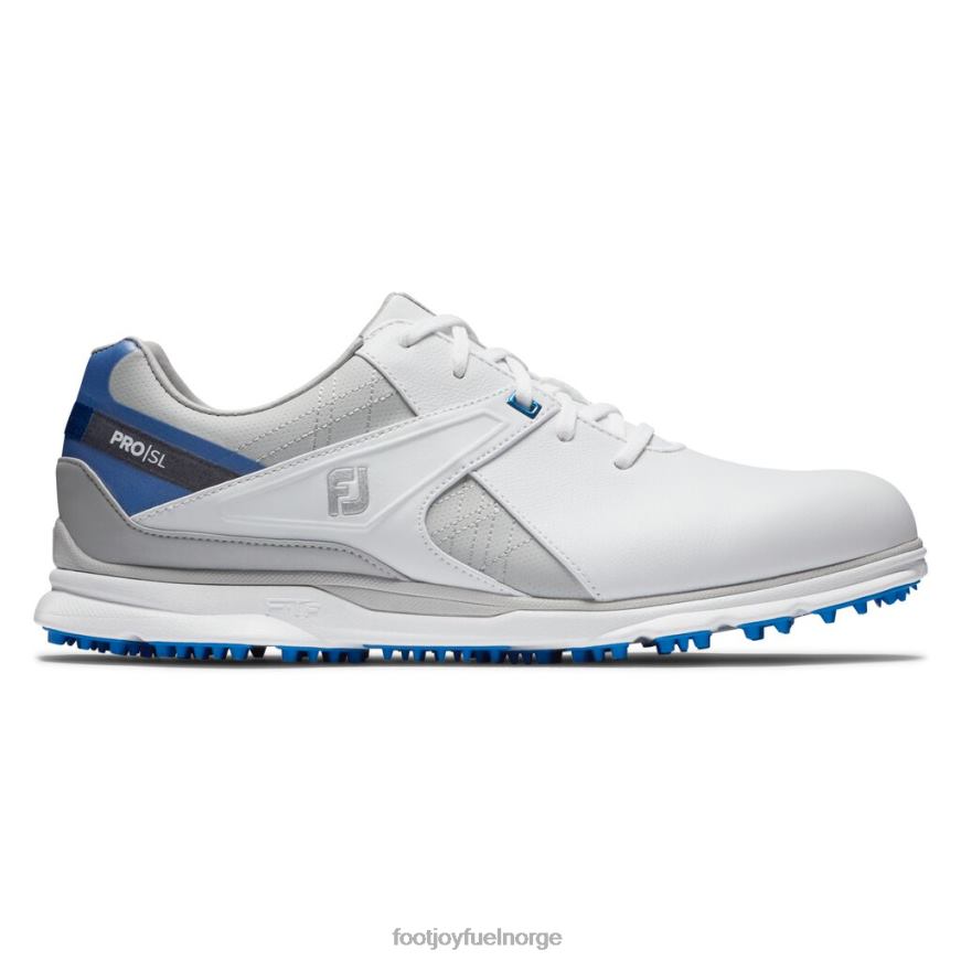pro sl-forrige sesong stil hvit-blå-grå R6P2F2257 hvit-blå-grå Footjoy