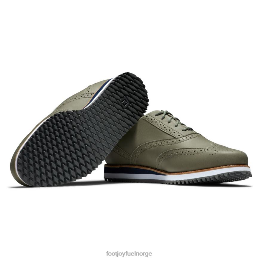 sport retro kvinner-tidligere sesong stil oliven R6P2F2559 oliven Footjoy