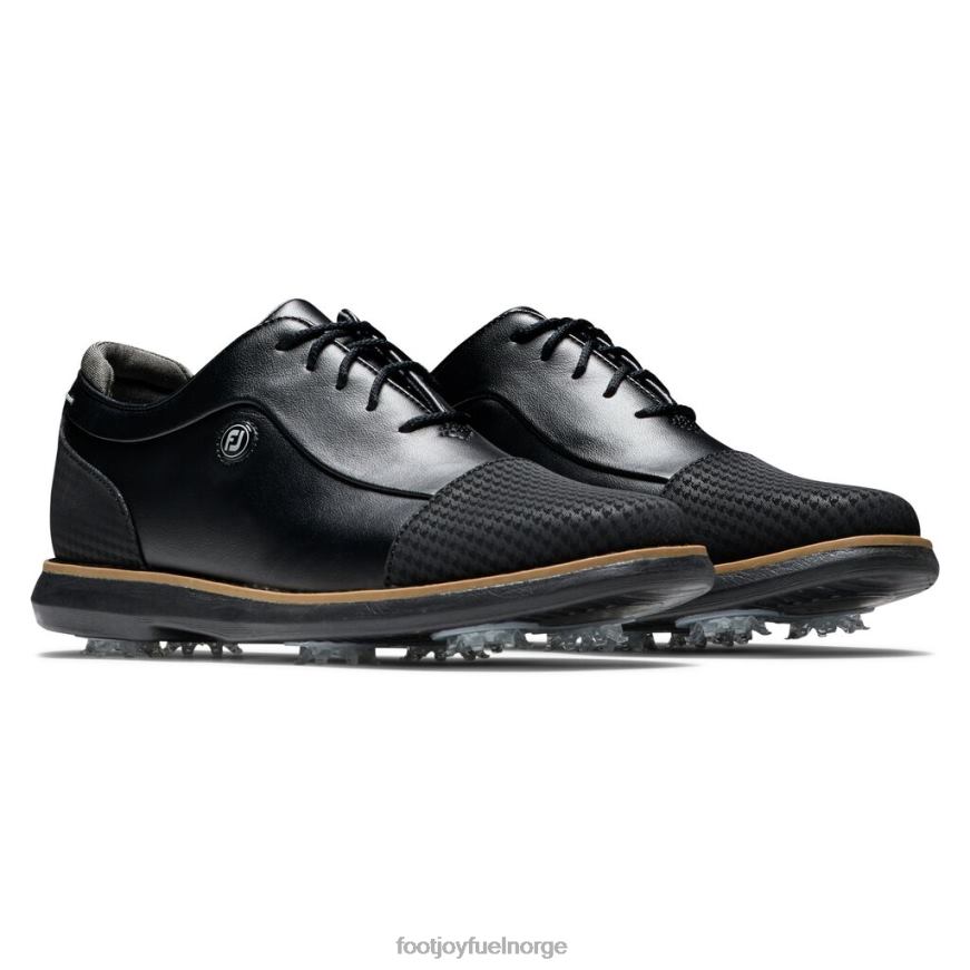 tradisjoner cap toe kvinner-forrige sesong stil svart R6P2F2980 svart Footjoy