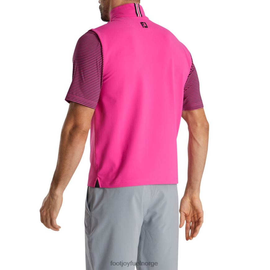varm rosa stretch jersey-stil fra forrige sesong R6P2F2294 varm rosa Footjoy