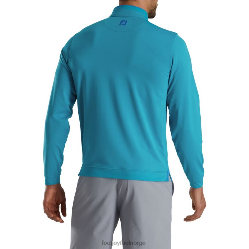 blågrønn lett kvart glidelås R6P2F2741 blå grønn Footjoy
