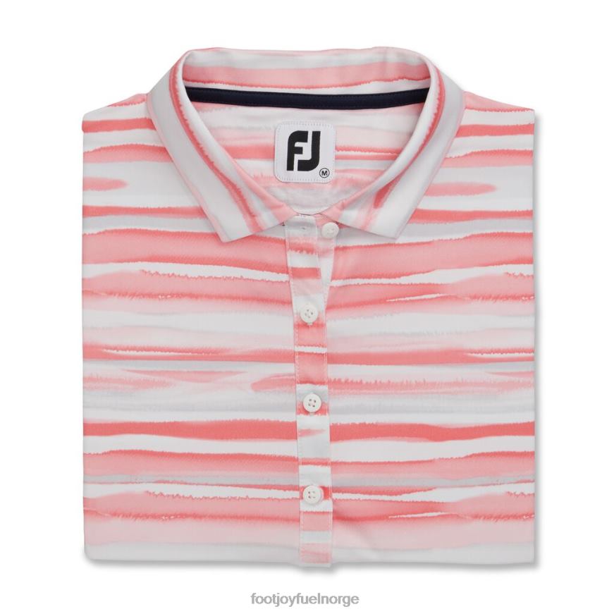 lyse korall kortermet akvarell kvinner R6P2F2934 lyse koraller Footjoy