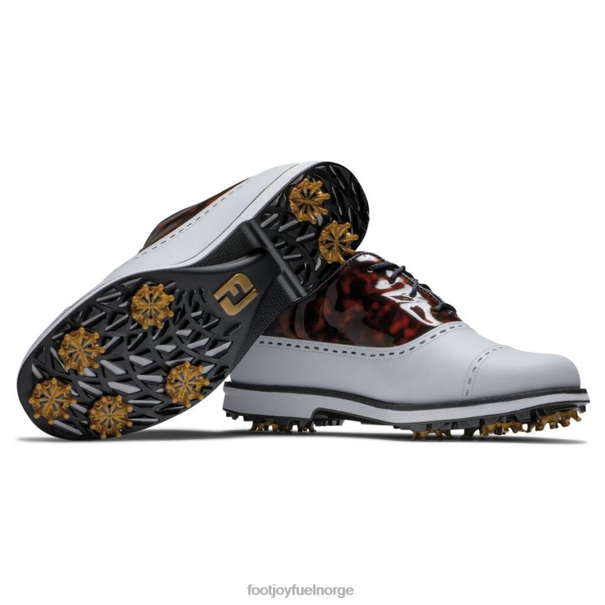 skilpaddeskall - premiereserie - cap toe kvinner hvit-skilpaddeskall patent R6P2F2902 hvit skilpaddeskall patent Footjoy
