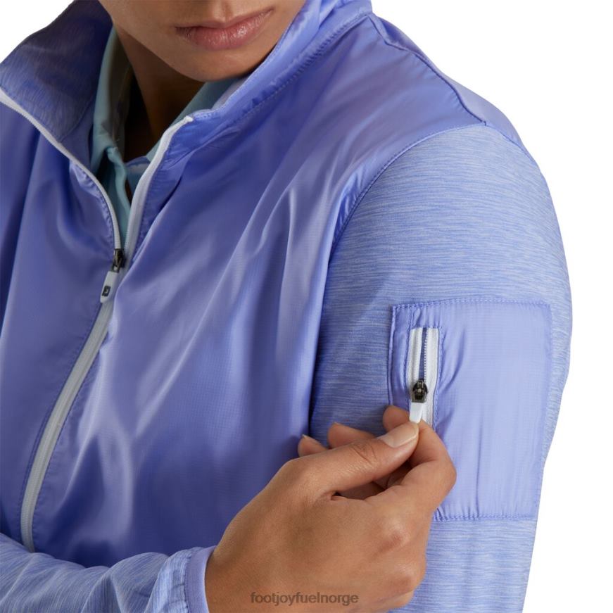 fiolett full-zip space dye mellomlag kvinner R6P2F2472 fiolett Footjoy