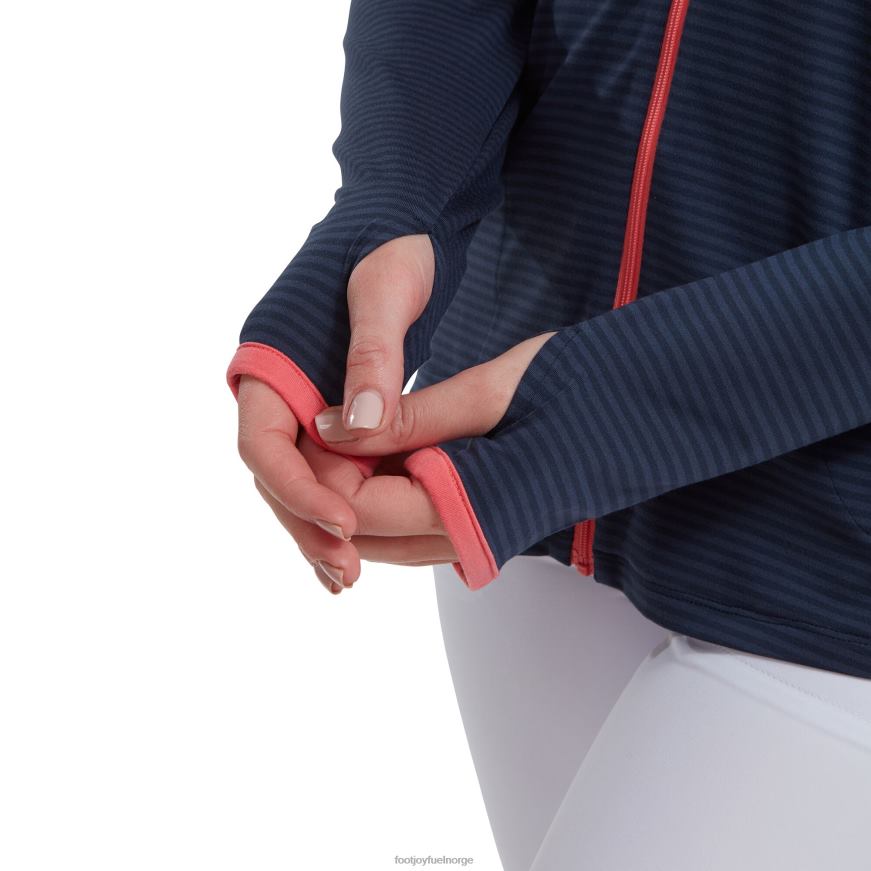 full glidelås lett tonal stripe mellomlag marine-lys korall R6P2F643 marine-lyse koraller Footjoy