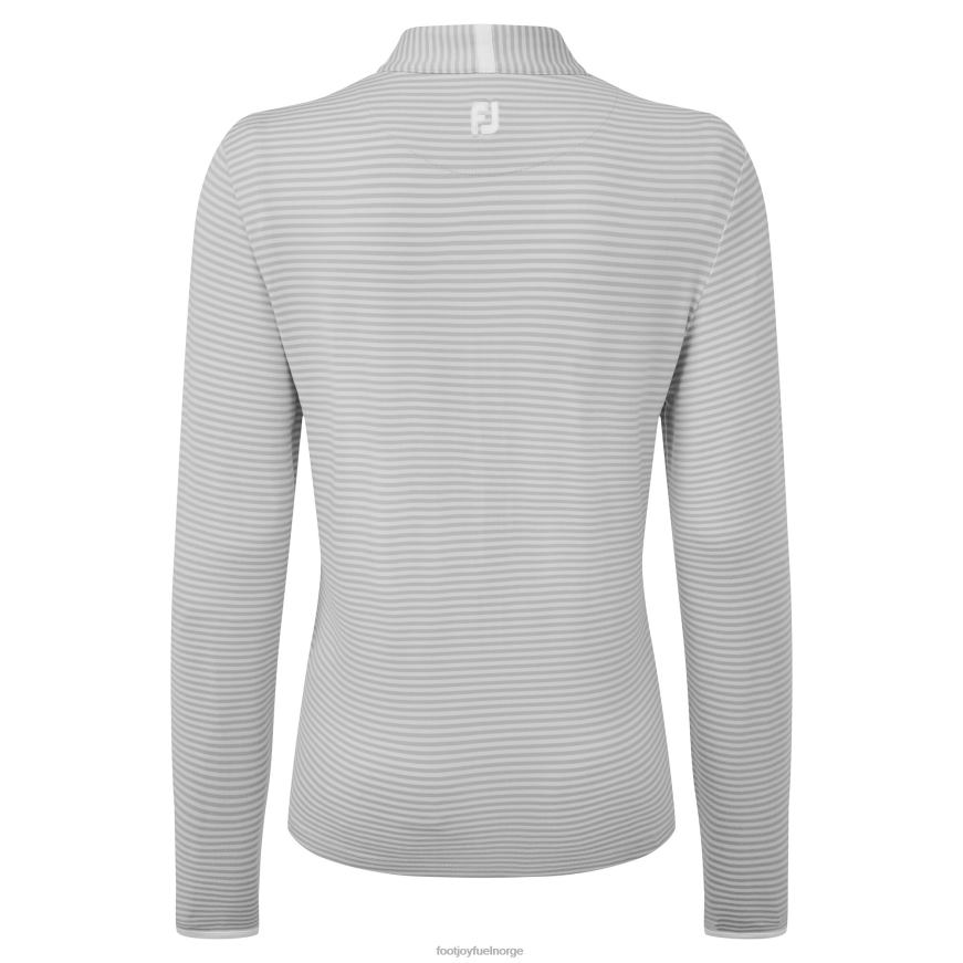 grå, lett, tonal stripe med glidelås i mellomlaget R6P2F644 grå Footjoy