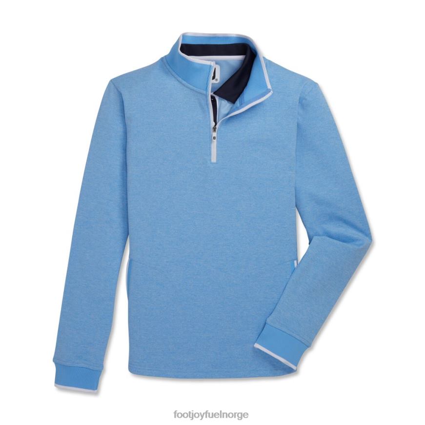 halvglidelås fleece rygg pique mellomlag kvinner blå lyng R6P2F2464 blå lyng Footjoy