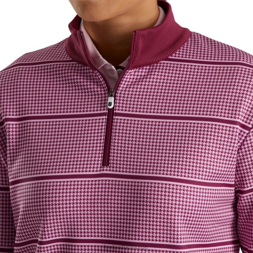 halvglidelås-trykk på mellomlag for kvinner fig R6P2F2467 Fig Footjoy