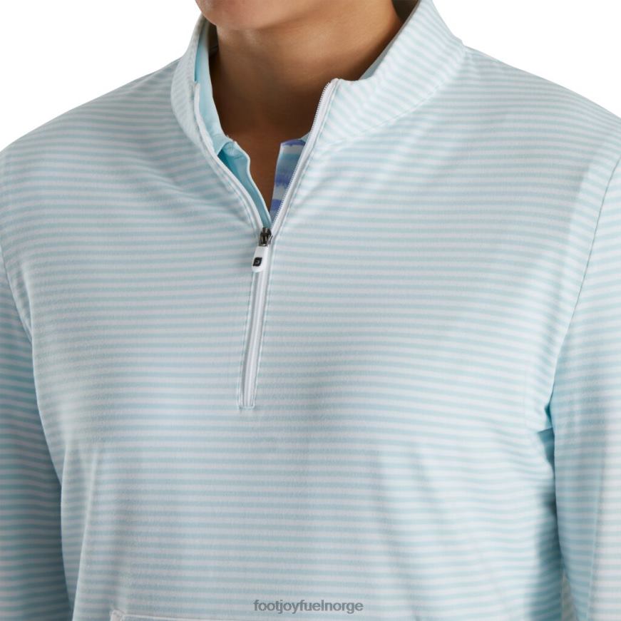himmel halvglidelås tonal stripe mellomlag kvinner R6P2F2475 himmel Footjoy