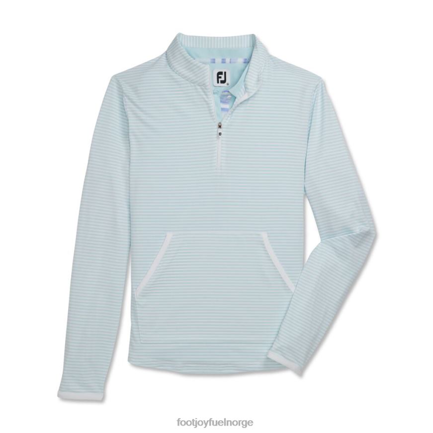 himmel halvglidelås tonal stripe mellomlag kvinner R6P2F2475 himmel Footjoy