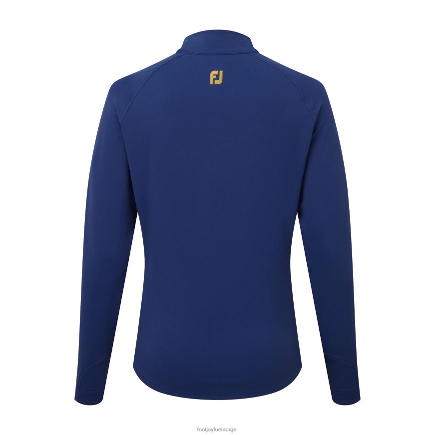 åpen blå-tartan hybridjakke med full glidelås kvinner R6P2F1460 åpen blå-tartan Footjoy