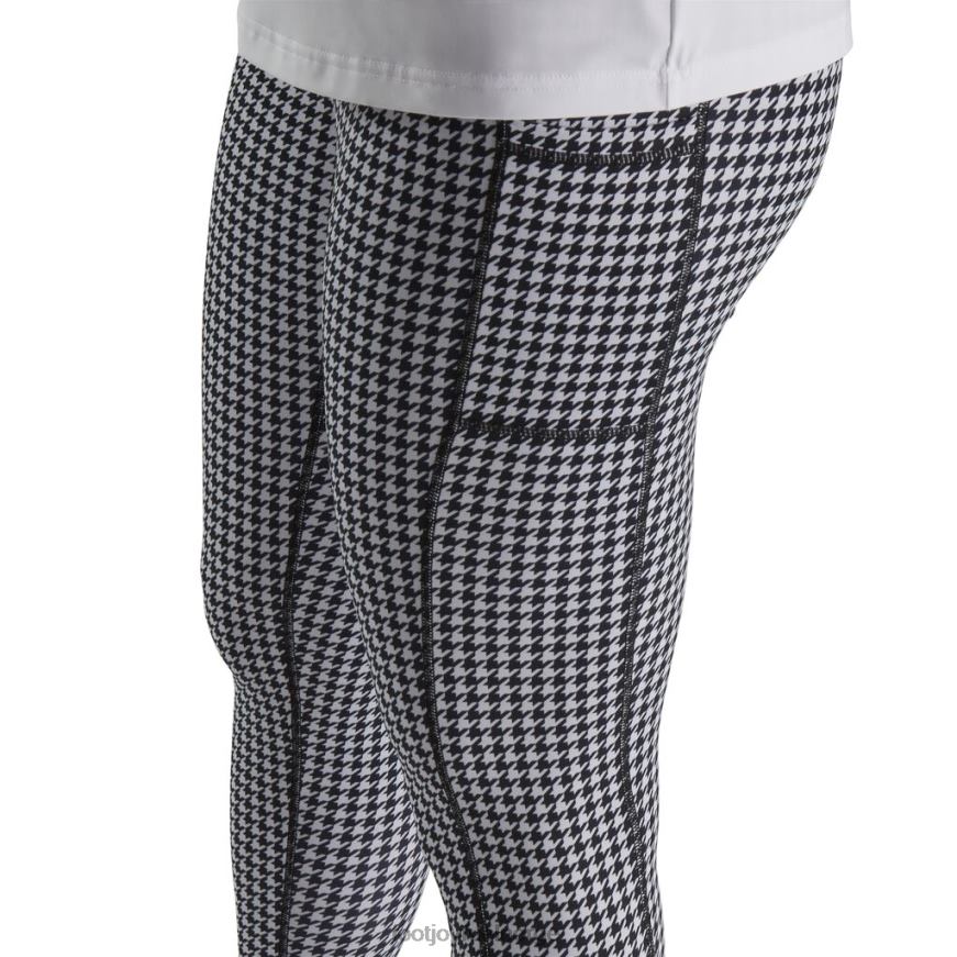 leggings med tøffetrykk for kvinner svart R6P2F2449 svart Footjoy