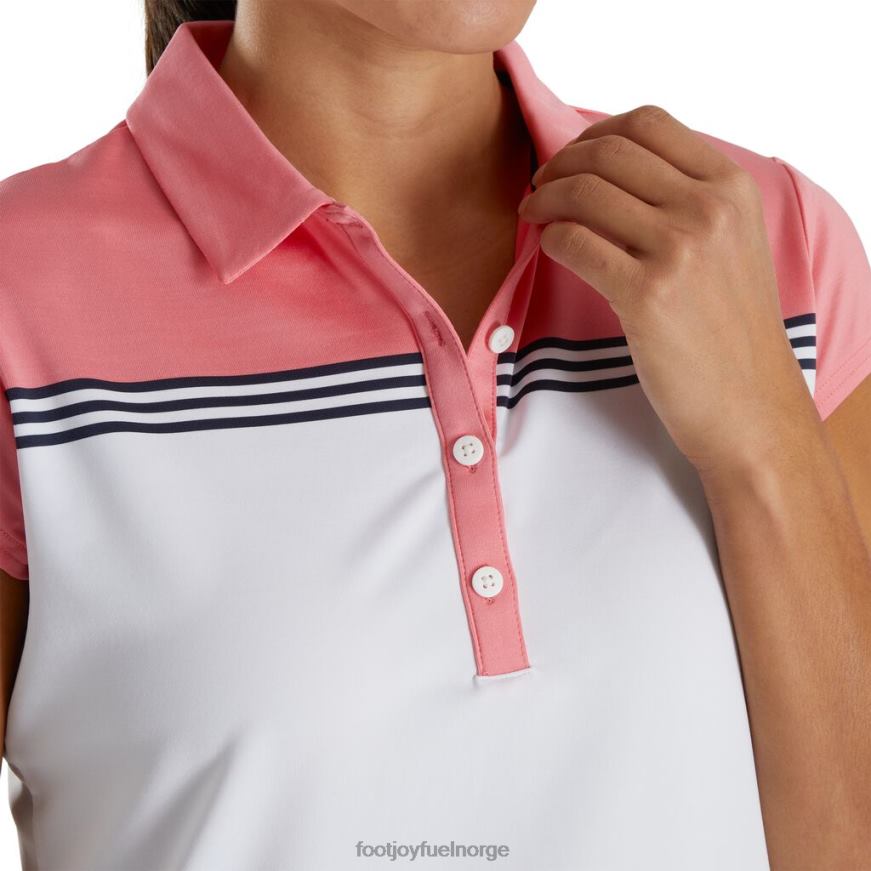 cap erme farge blokk kvinner hvit-lyse koraller R6P2F2385 hvit-lyse koraller Footjoy