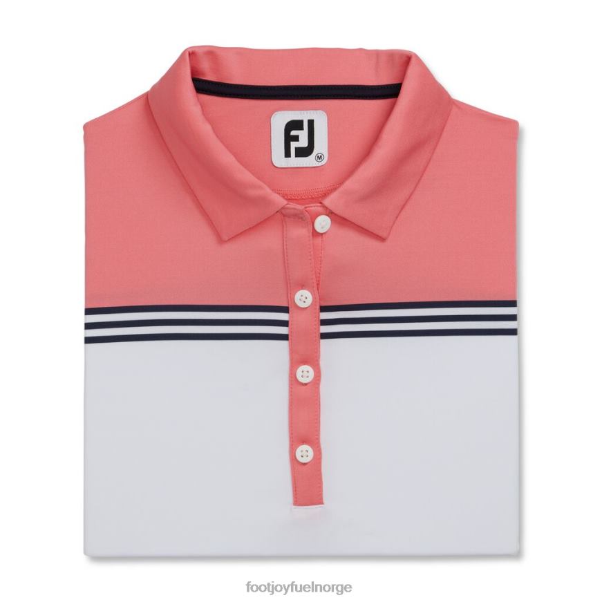 cap erme farge blokk kvinner hvit-lyse koraller R6P2F2385 hvit-lyse koraller Footjoy