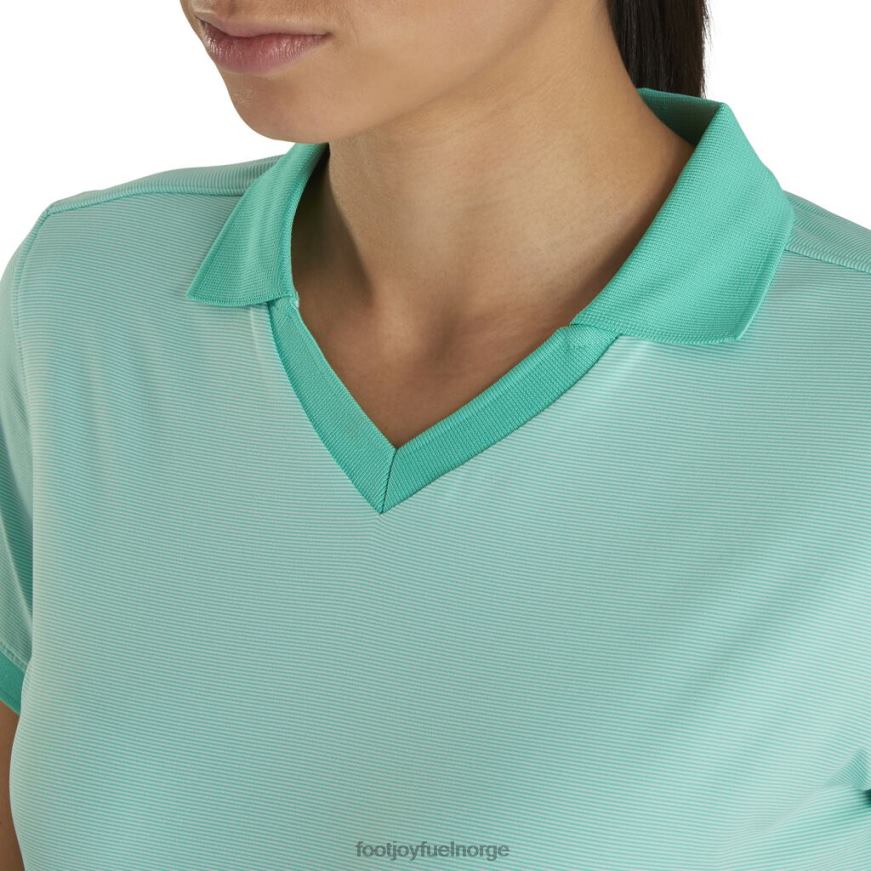ende på ende åpen krage kvinner spearmint R6P2F2420 spearmint Footjoy