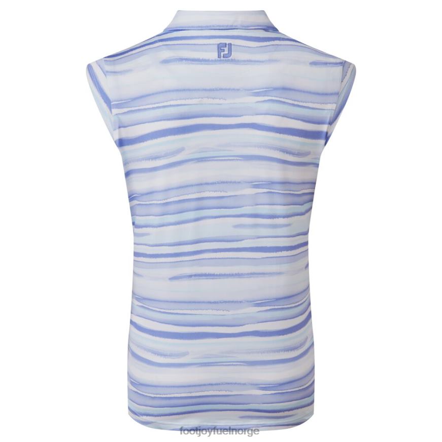 fiolett cap sleeve akvarell trykk lisle R6P2F1400 fiolett Footjoy