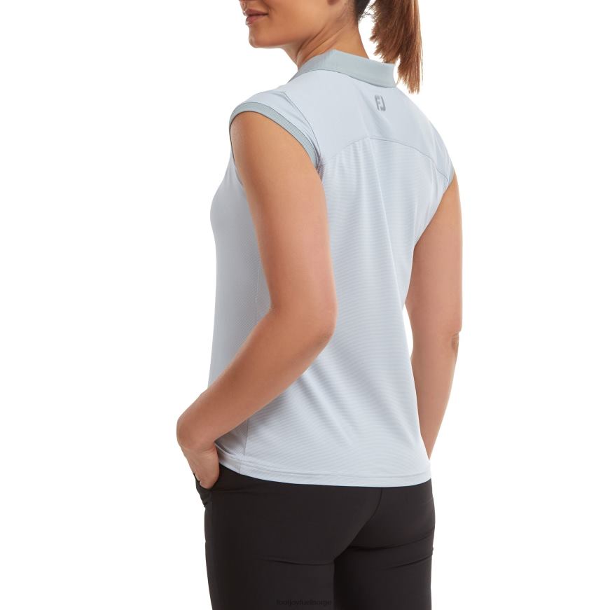 gråhvit ende på endestripe lisle R6P2F1380 grå-hvit Footjoy