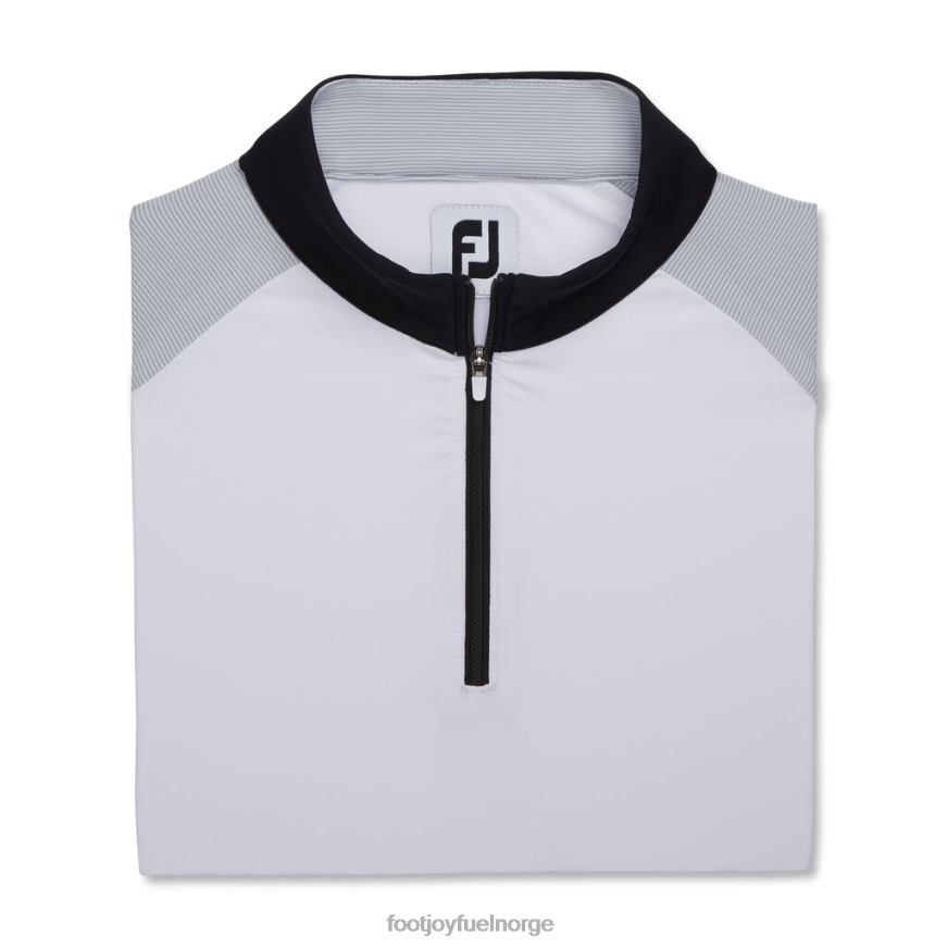 hvit-grå-svart micro stripe solbeskyttelsesskjorte dame R6P2F2363 hvit-grå-svart Footjoy