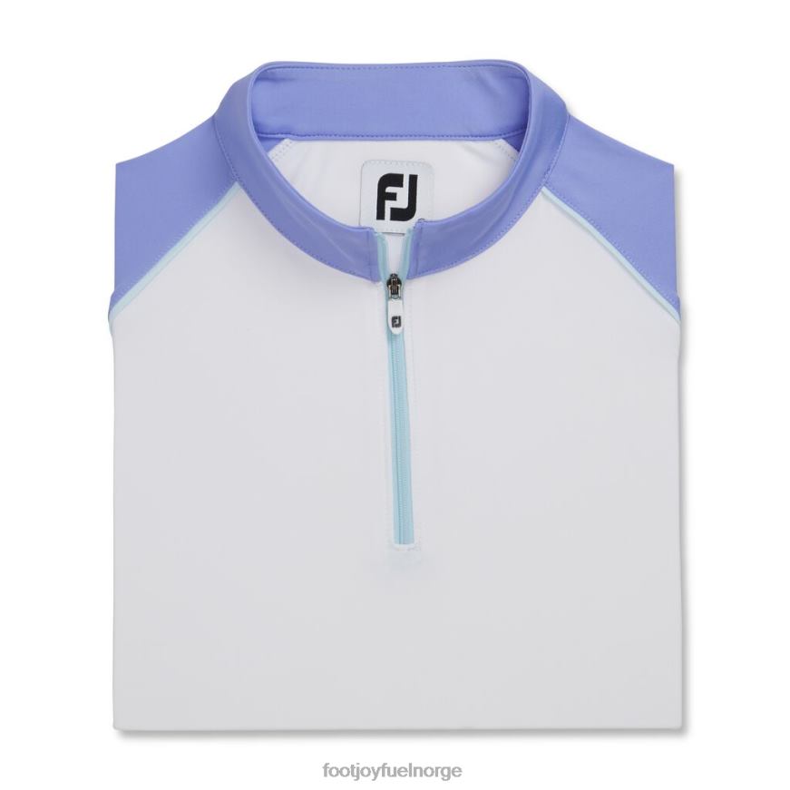 langermet solbeskyttelse kvinner hvit-fiolett R6P2F2391 hvit-fiolett Footjoy
