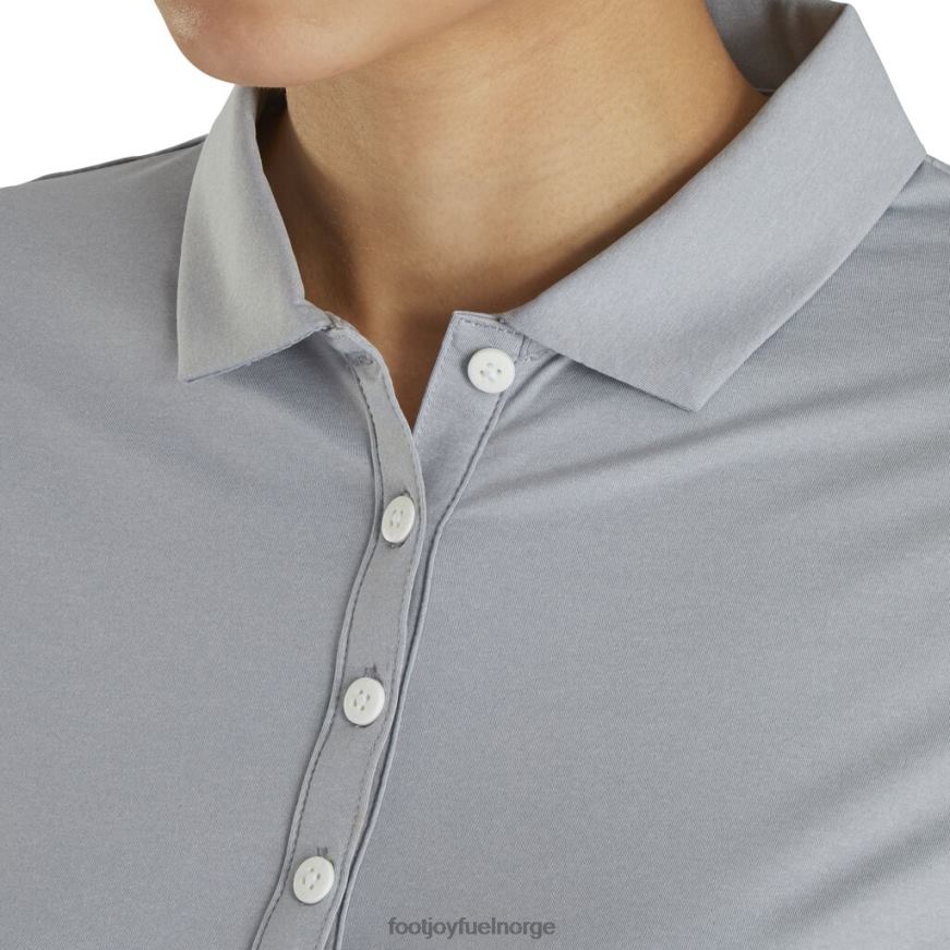 langermet solbeskyttelsesskjorte dame gråmelert R6P2F2426 gråmelert Footjoy