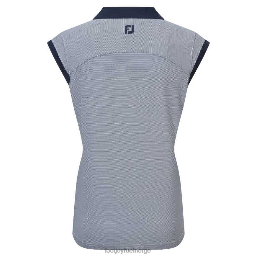 marine-hvit ende på ende stripe lisle R6P2F569 marine-hvit Footjoy