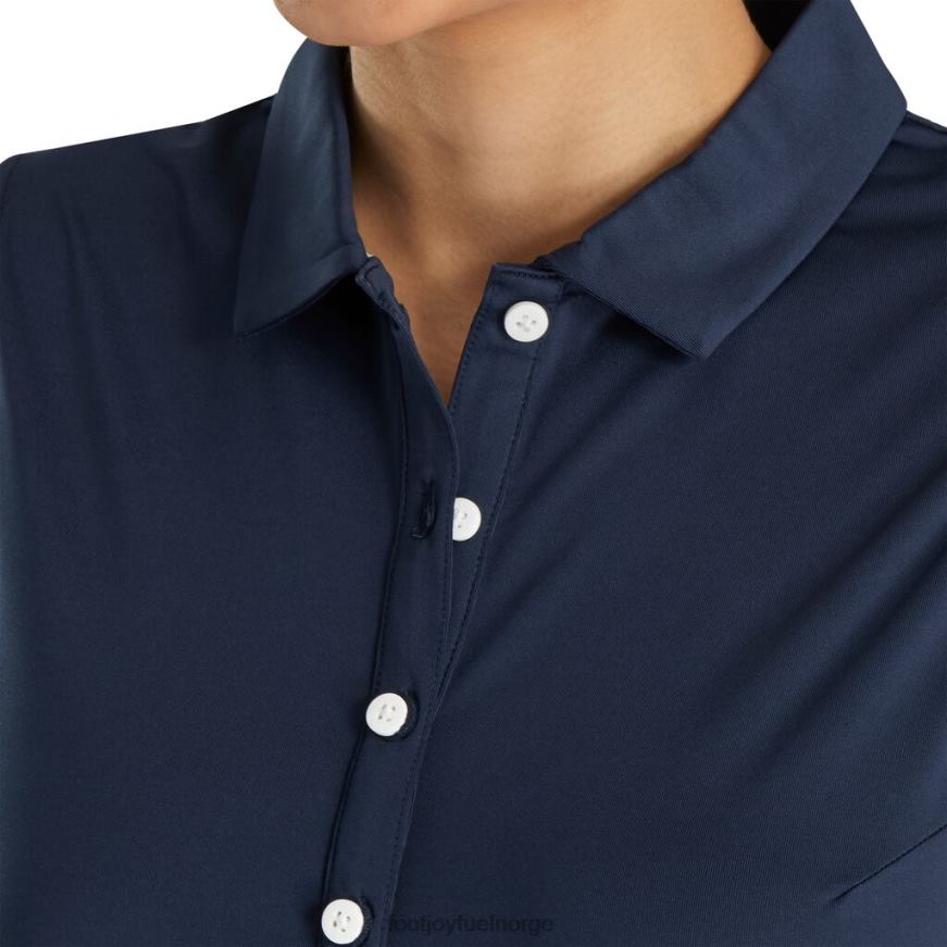 marine solid lisle ermeløse kvinner R6P2F2417 marinen Footjoy