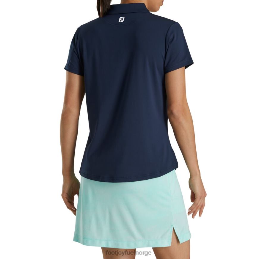 marine solid lisle - fj turkrage kvinner R6P2F2406 marinen Footjoy