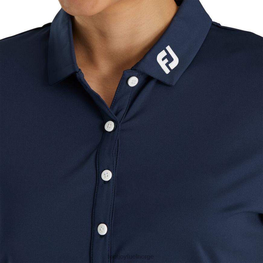 marine solid lisle - fj turkrage kvinner R6P2F2406 marinen Footjoy