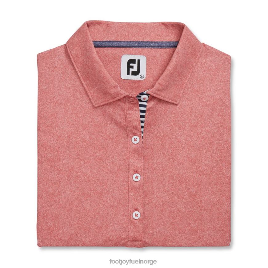 rød lyng lisle self krage kvinner R6P2F2379 rød Footjoy