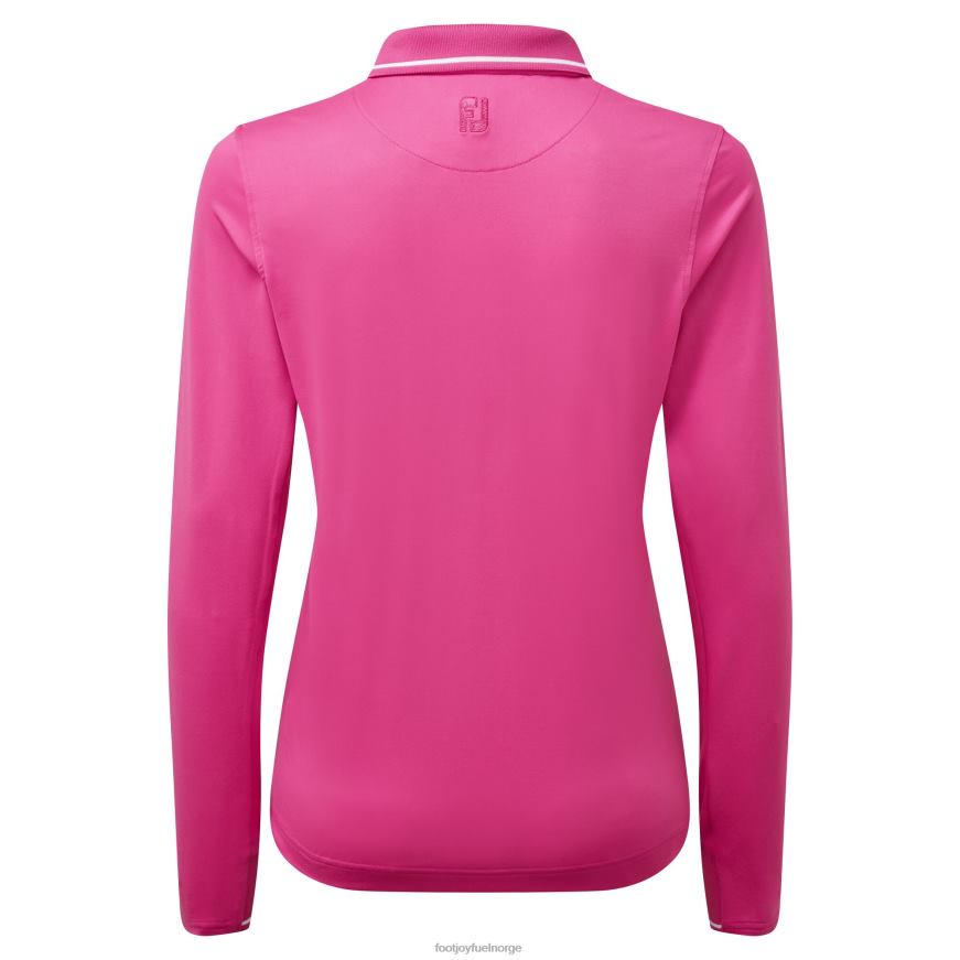 rosa termisk langermet skjorte for kvinner R6P2F596 rosa Footjoy