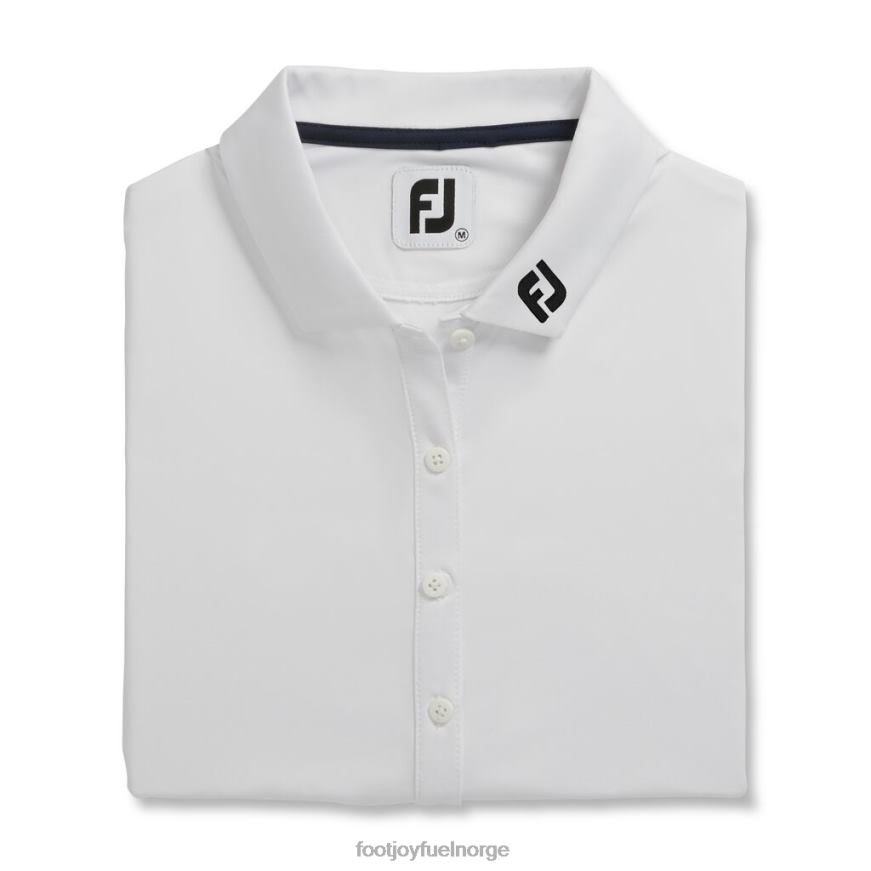 solid lisle - fj turkrage kvinner hvit R6P2F2405 hvit Footjoy