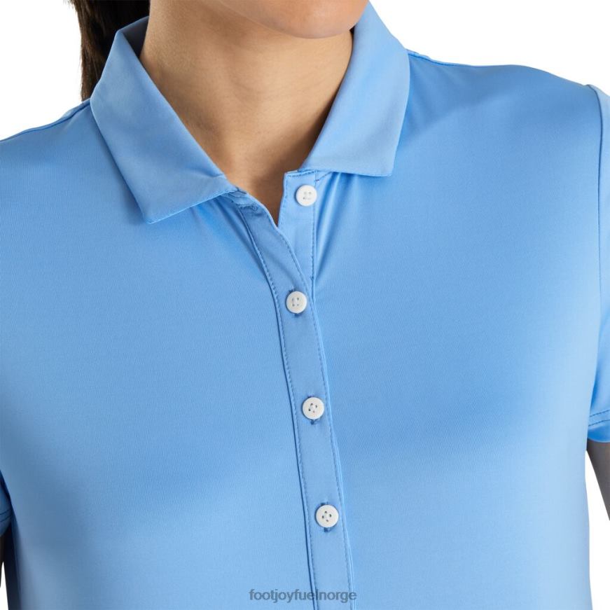 solid lisle self krage kvinner lyseblå R6P2F2409 lyse blå Footjoy